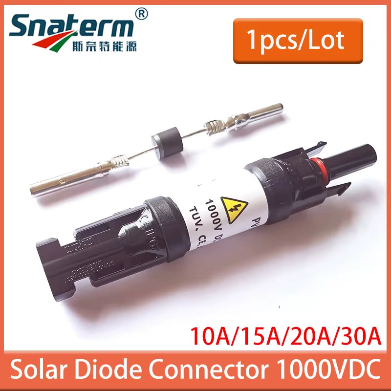 10A 15A 20A 30A Best Quality Diode Connection Blocking Diode to Connect Solar Panels in Parallel Solar Diode Connector