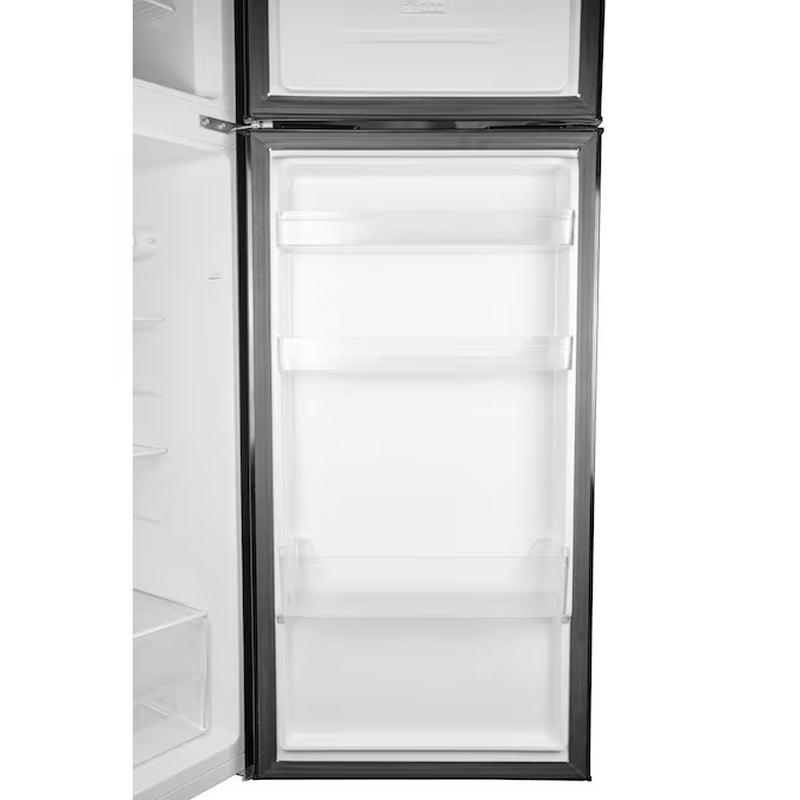 7.4-Cu Ft Counter-Depth 21.5-In Wide Top-Freezer Refrigerator ( Stainless Look ) ENERGY STAR Certified