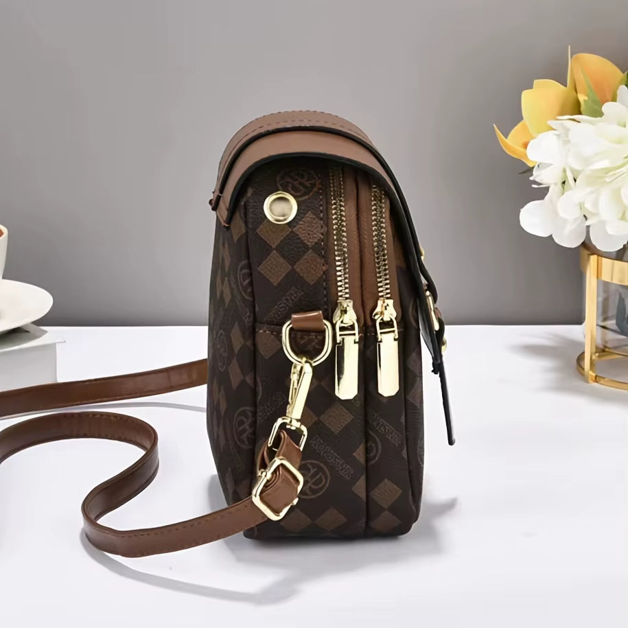 Fashion Women Bag Multi-Layer Practical Small Crossbody Bag for Women Luxury Shoulder Bag Shopping