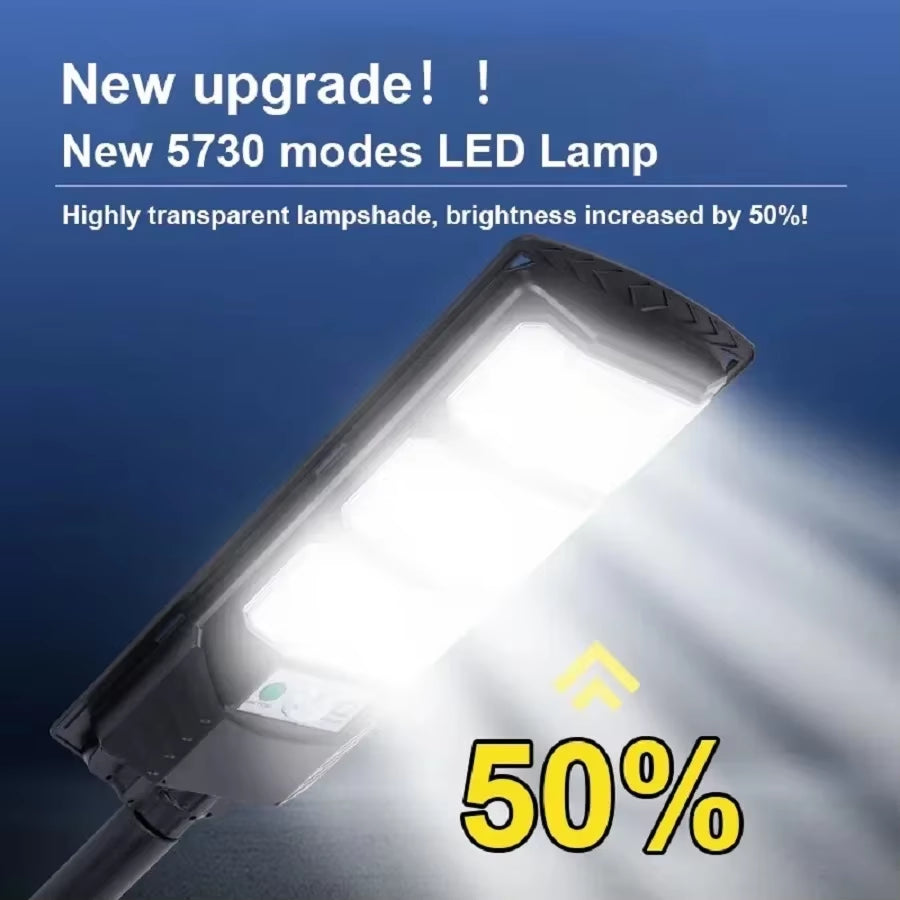 1000W 500000LM Solar Light for Outdoor Solar Lamp Sunlight Motion Sensor Light Remote Control Waterproof Street Wall Yard Lamp