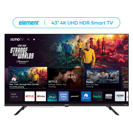 43" Class 4K UHD (2160P) LED XUMO Smart Television HDR (E550AC43C)