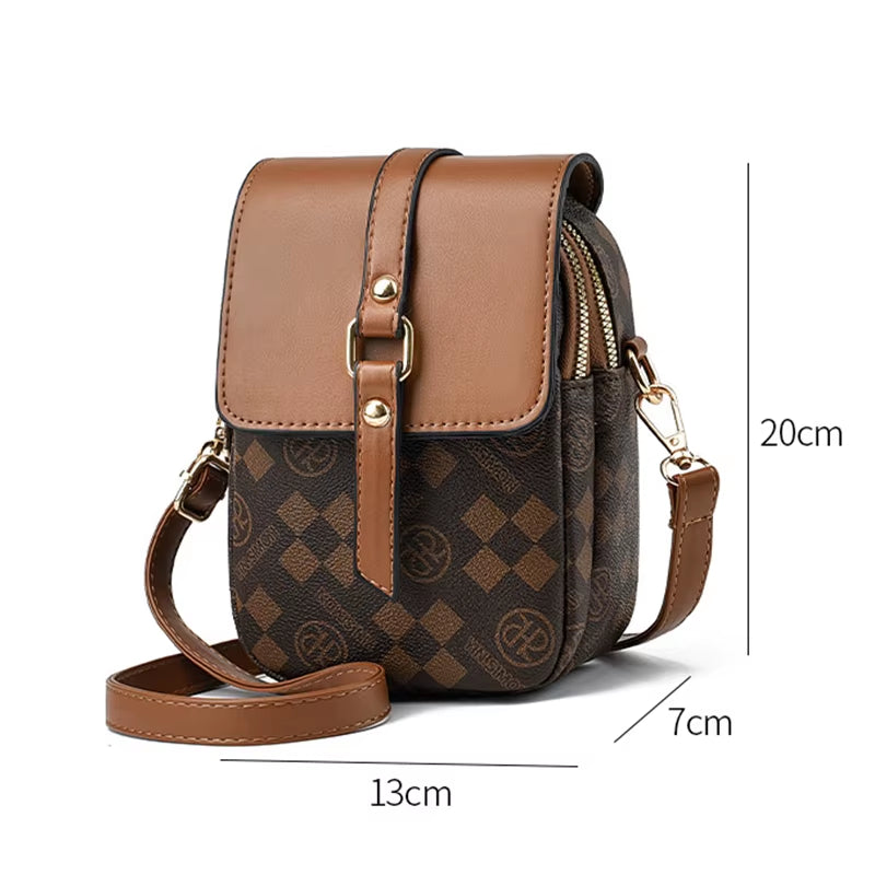 Fashion Women Bag Multi-Layer Practical Small Crossbody Bag for Women Luxury Shoulder Bag Shopping