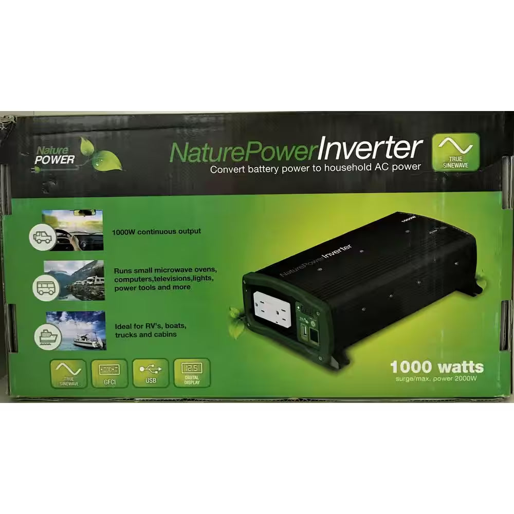 1000-Watt Pure Sine Wave Inverter