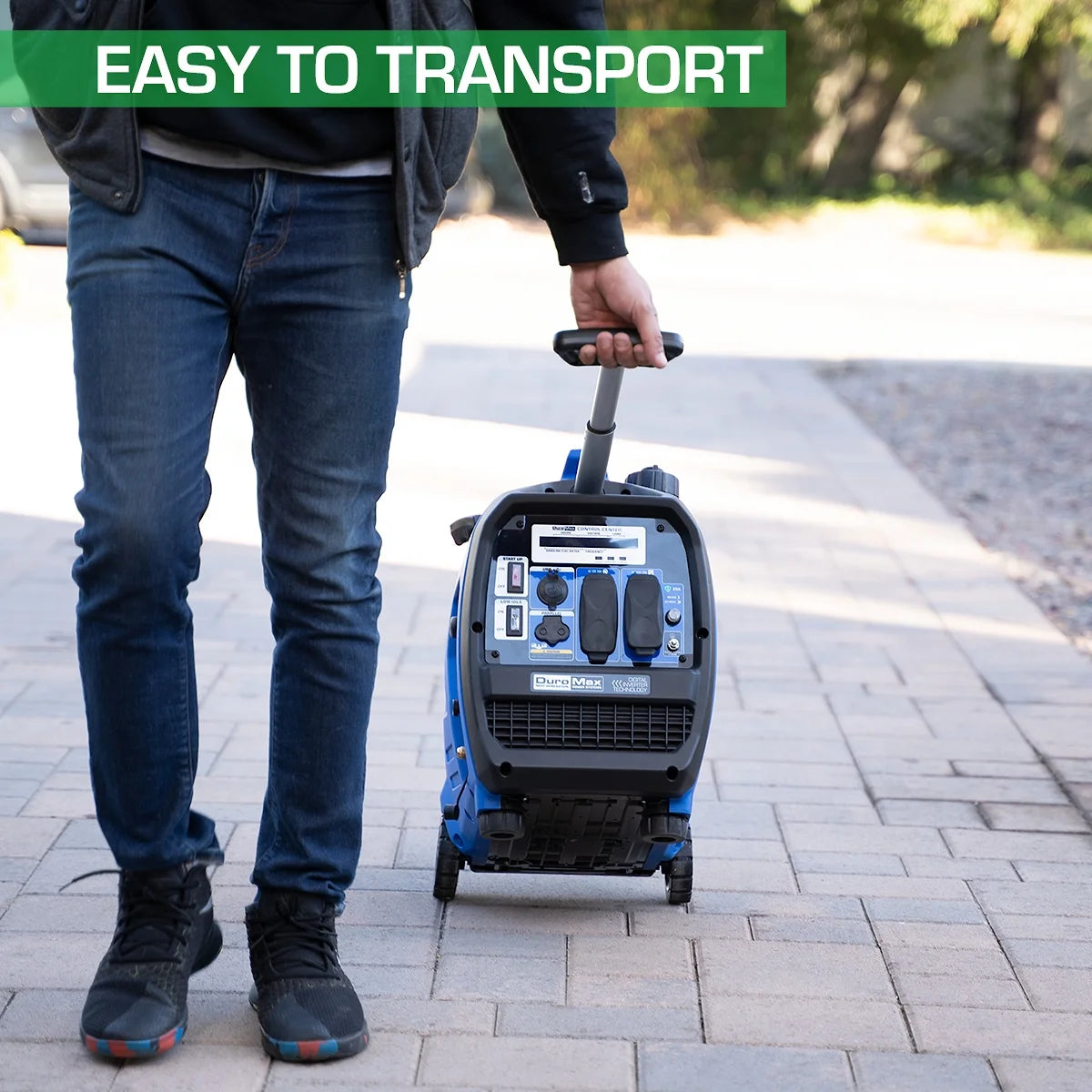 Xp2300Ih 2,300 Watt Portable Dual Fuel Inverter Generator - Quiet, Low THD