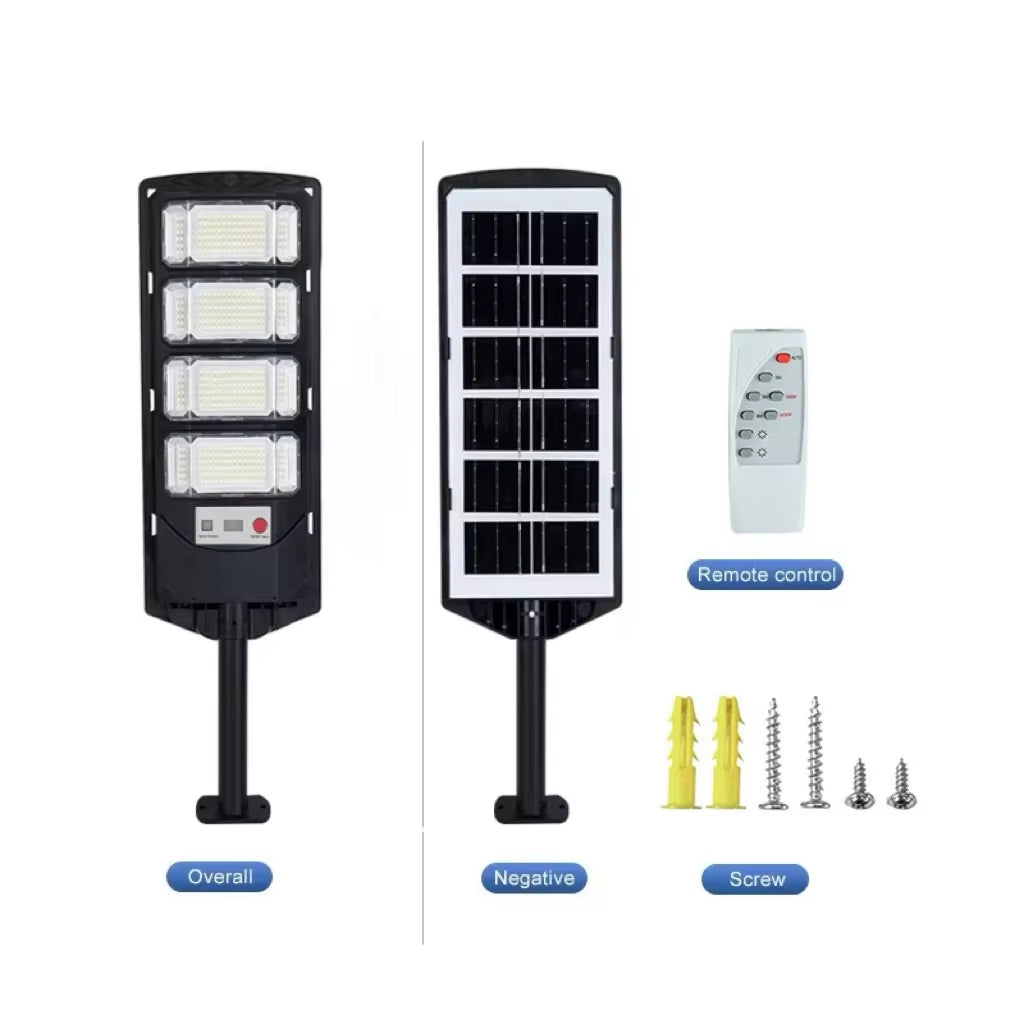 1000W 500000LM Solar Light for Outdoor Solar Lamp Sunlight Motion Sensor Light Remote Control Waterproof Street Wall Yard Lamp