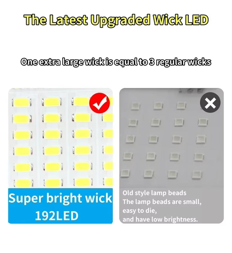 1000W 500000LM Solar Light for Outdoor Solar Lamp Sunlight Motion Sensor Light Remote Control Waterproof Street Wall Yard Lamp