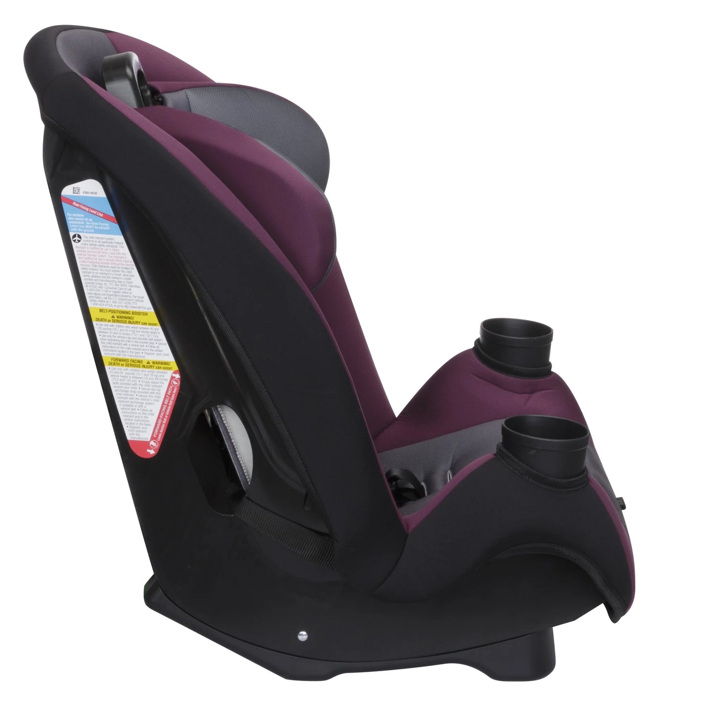 Entrada Infant & Toddler Convertible Car Seat, Berry Wine