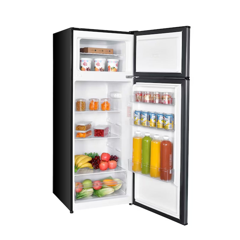 7.4-Cu Ft Counter-Depth 21.5-In Wide Top-Freezer Refrigerator ( Stainless Look ) ENERGY STAR Certified