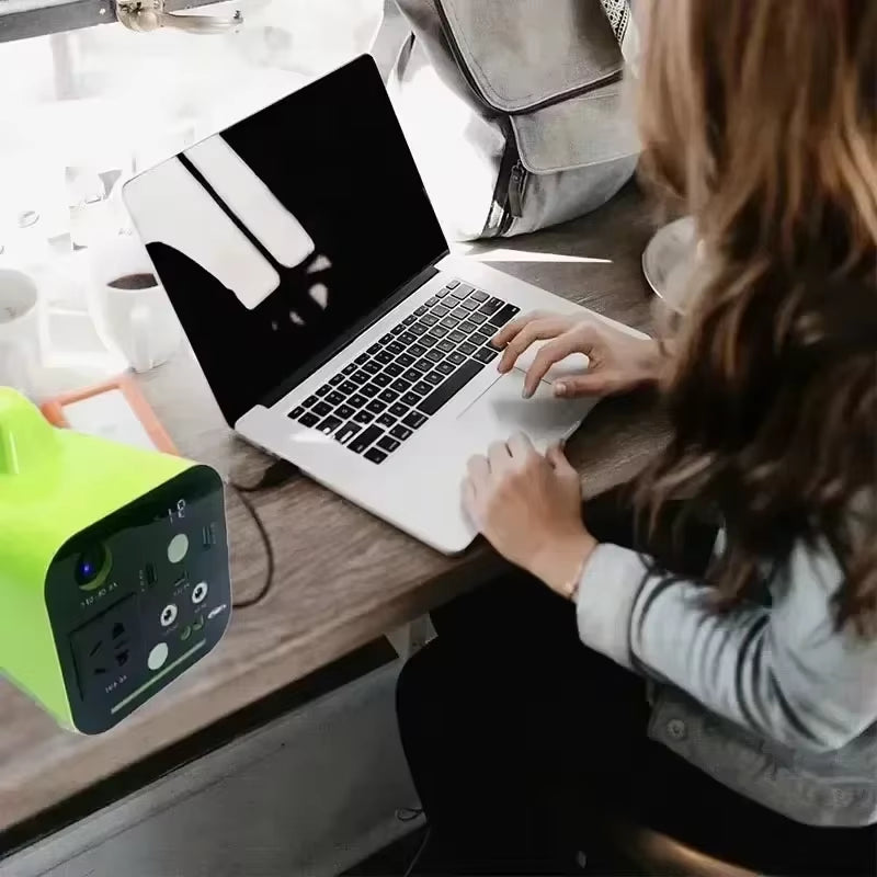 500W 80000Mah Portable Power Station 220V Generator Lifepo4 Battery Outdoor Camping Charger Emergency Power Bank AC DC Output