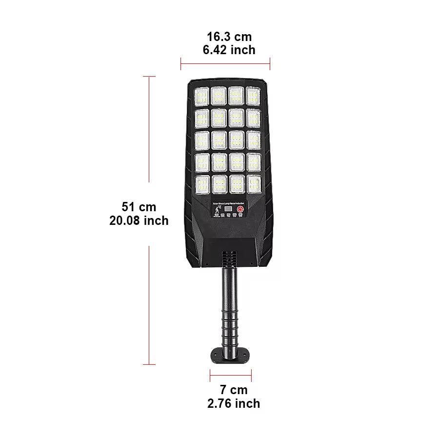 Powerful 1200W LED Solar Lights Outdoor Super Bright Motion Sensro Solar Wall Lamp IPX67 Waterproof Garden Yard Street Lantern