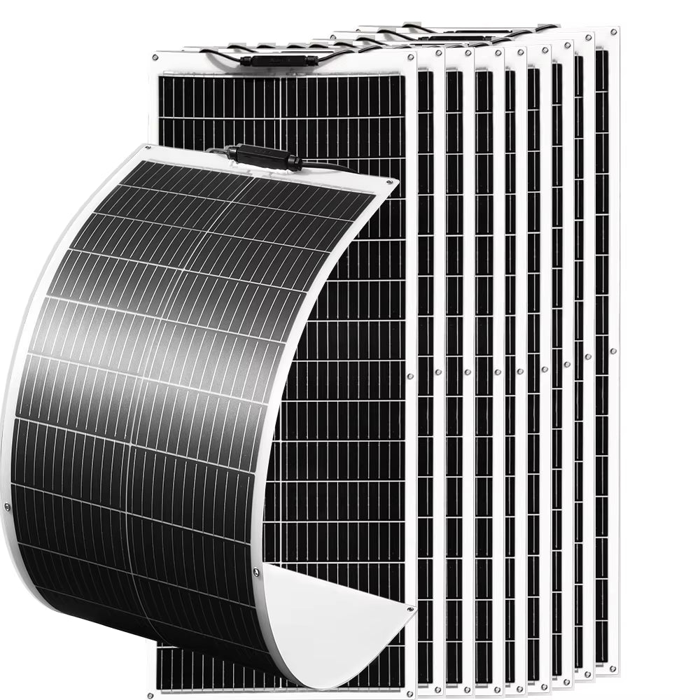 100W Flexible Solar Panel 16.5V 1000W 500W 400W 200W High Efficiency Photovoltaic Module Diy Kit Generation Car Home Camping