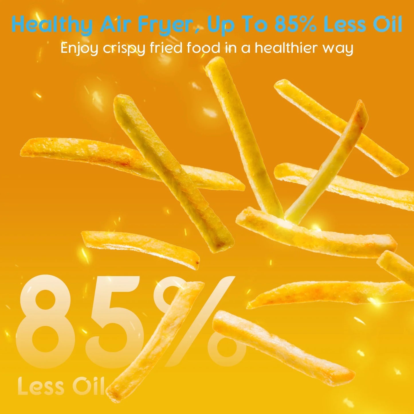 26QT Air Fryer Oven with Rotisserie 1800W Toaster Oven Air Fryer Combo, 10 in 1 Convection Oven Countertop, Airfryer Toaster Oven, Mini Toaster Oven,Easy to Clean