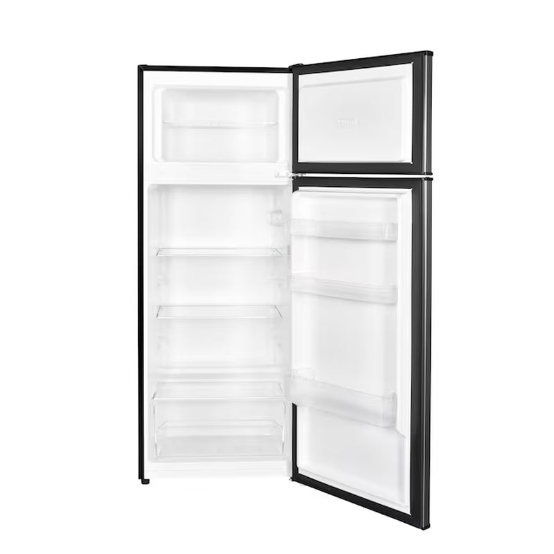 7.4-Cu Ft Counter-Depth 21.5-In Wide Top-Freezer Refrigerator ( Stainless Look ) ENERGY STAR Certified