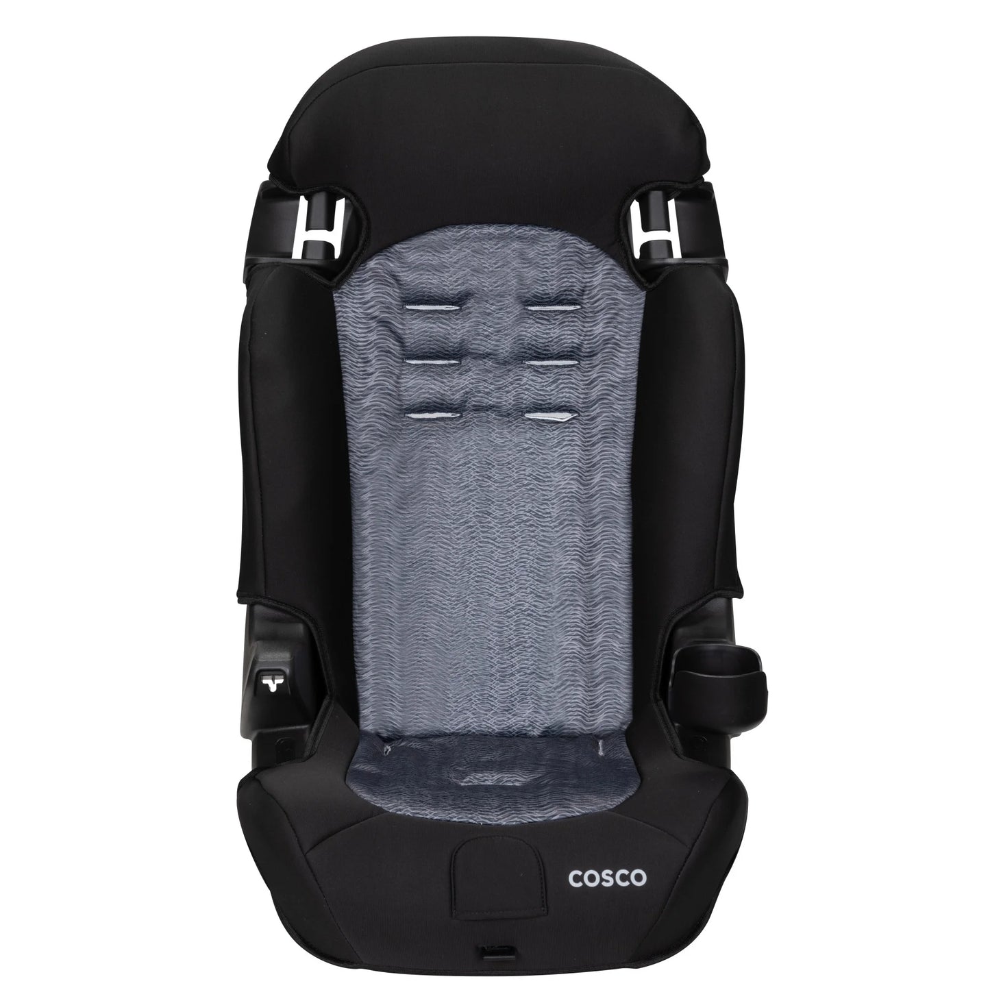 Finale 2-In-1 Toddler Booster Car Seat, Fiberwave II, Black/Grey