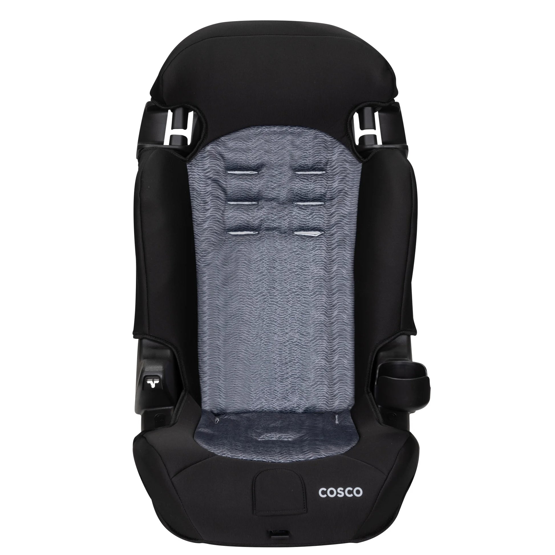 Finale 2-In-1 Toddler Booster Car Seat, Fiberwave II, Black/Grey