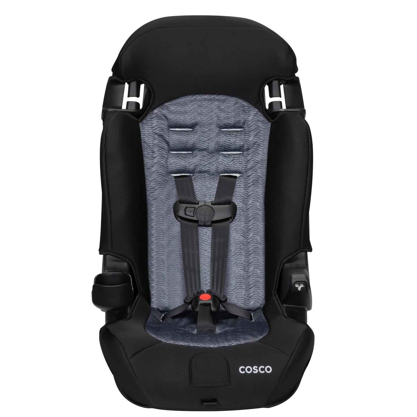 Finale 2-In-1 Toddler Booster Car Seat, Fiberwave II, Black/Grey
