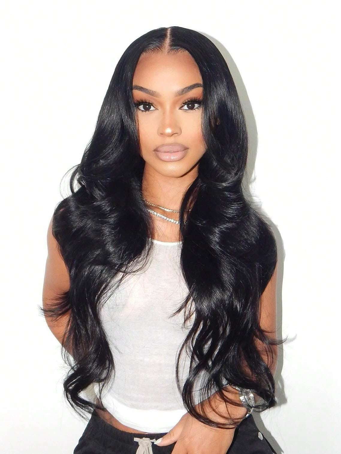38-42Inch 13X4 Ear to Ear Body Wave Lace Front Wigs Human Hair 200% HD Transparent Frontal Glueless Air Wigs Human Hair with Baby Hair for Women High Density Brazilian Virgin 5X5 13X6 Human Hair Wig