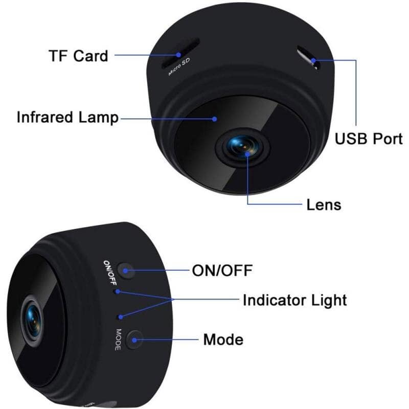 WiFi Mini Camera – Wireless Smart Security Cam