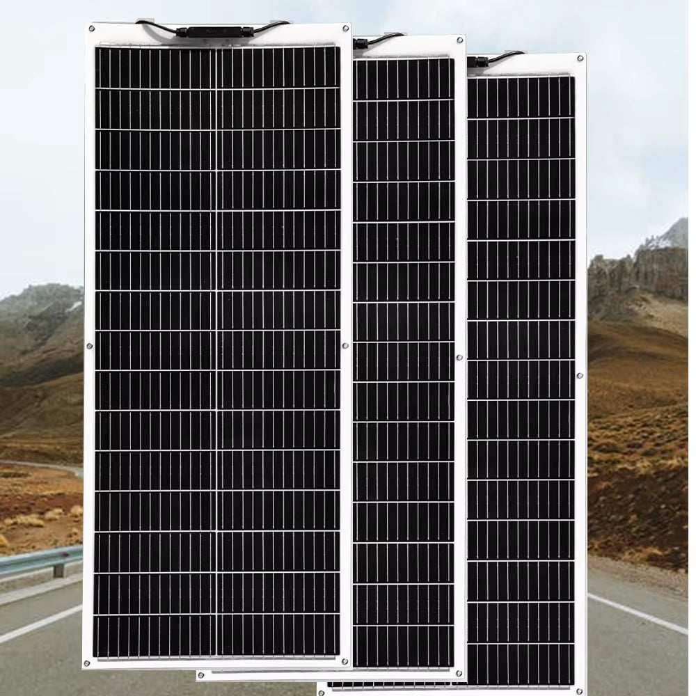 100W Flexible Solar Panel 16.5V 1000W 500W 400W 200W High Efficiency Photovoltaic Module Diy Kit Generation Car Home Camping