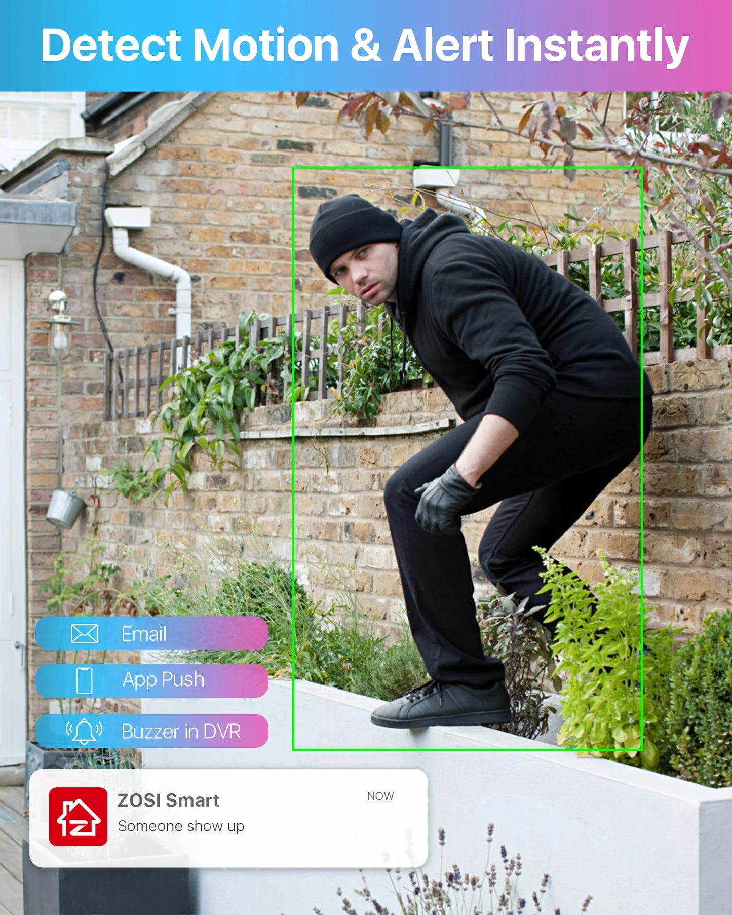 3K Lite H.265+ Home Security Camera System,5Mp Lite 8 Channel Surveillance DVR and 4 X 1080P Weatherproof CCTV Dome Camera Outdoor Indoor with 80Ft Night Vision, Motion Alerts, NO Hard Drive