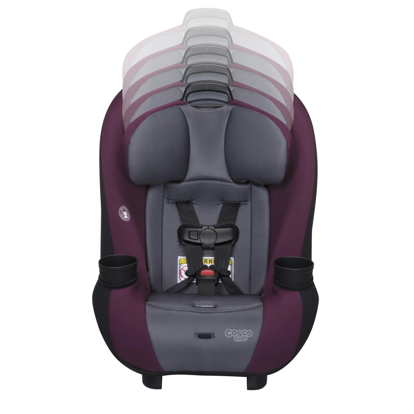 Entrada Infant & Toddler Convertible Car Seat, Berry Wine