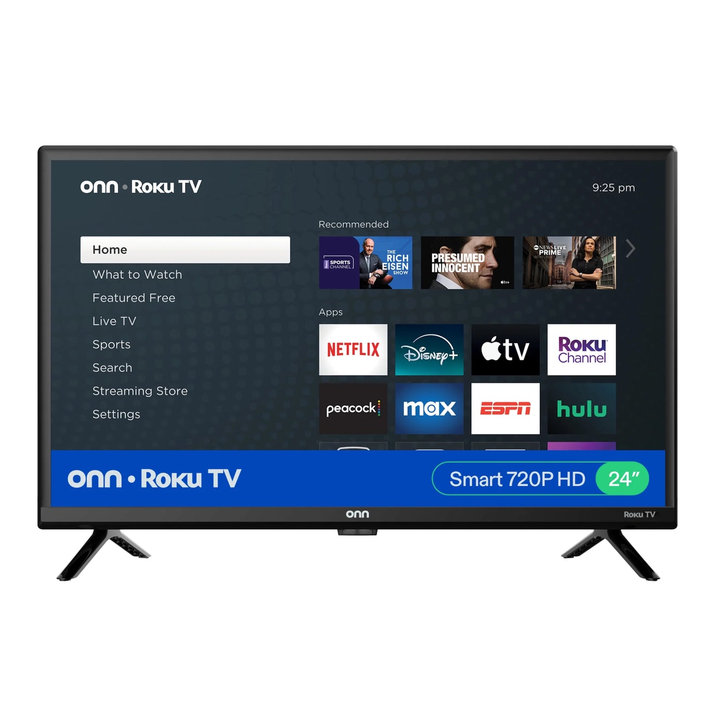 24” Class 720P HD Roku Smart Television, 100012590