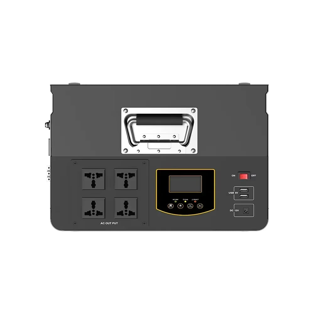 Portable Power Station All-In One 3KW 3000WH Inverter BMS Lithium Battery Solar Generator for Pv Energy Solar System