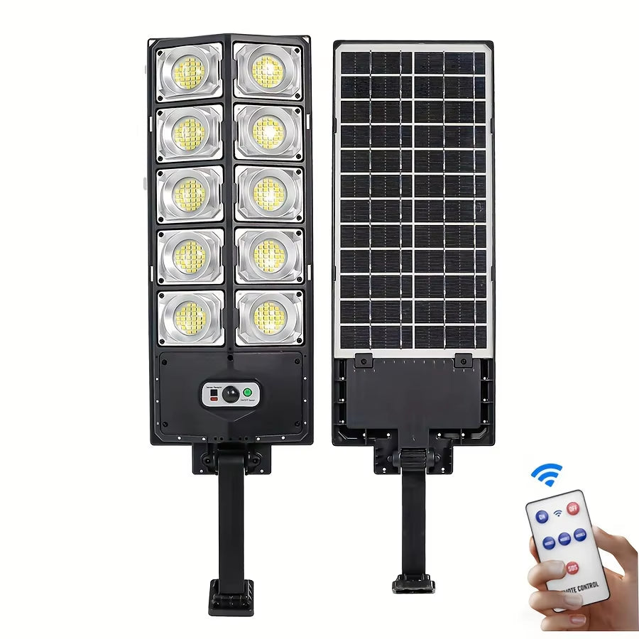 250W Solar Lights Outdoor Waterproof 8000LM LED Flood Lights Motion Sensor with Remote 3 Modes Street Lamp for Yard Garden Path