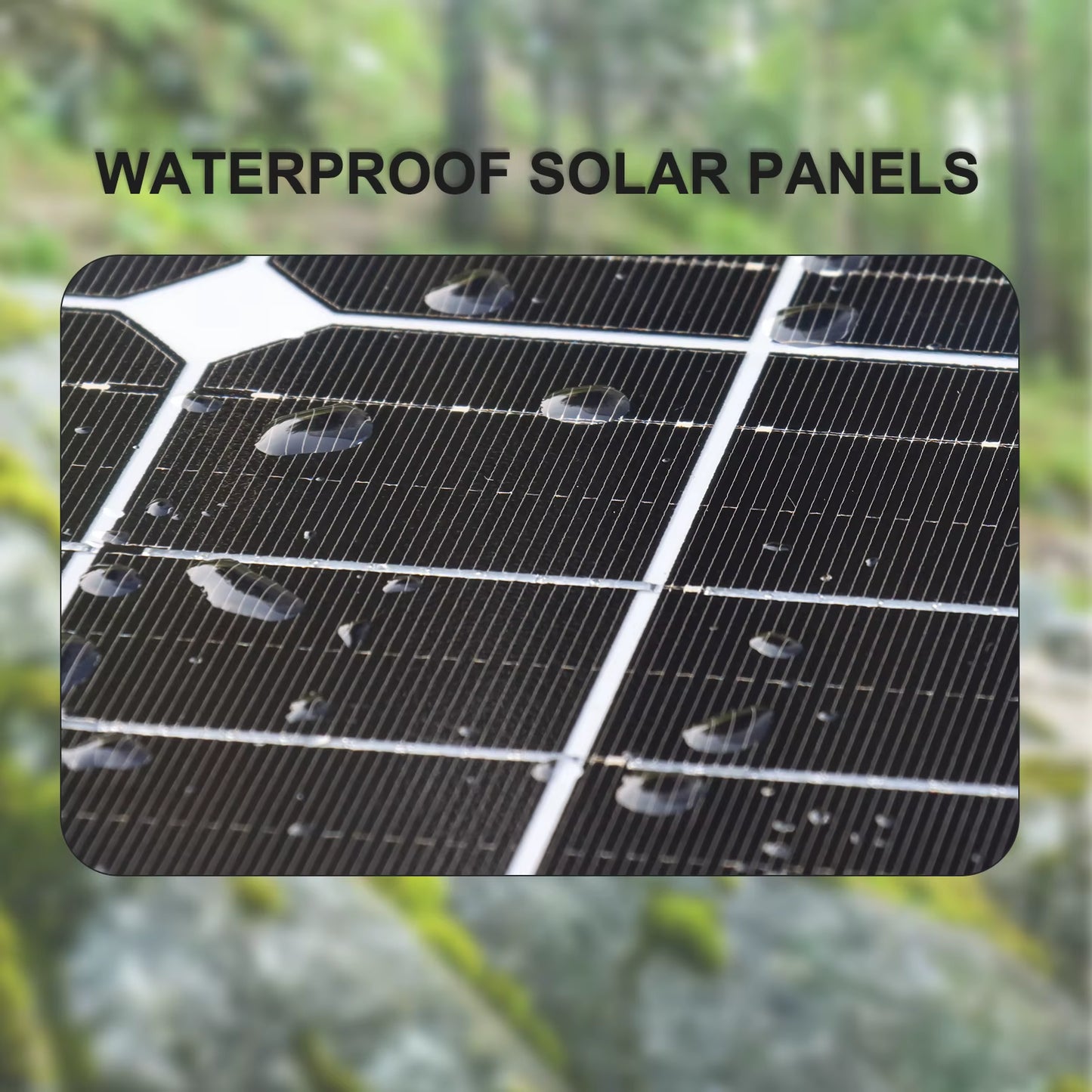 200W Glass Solar Panel and 150W Rigid Photovoltaic Solar Panel System for Balcony Home Charging Battery Outdoor Power Supply