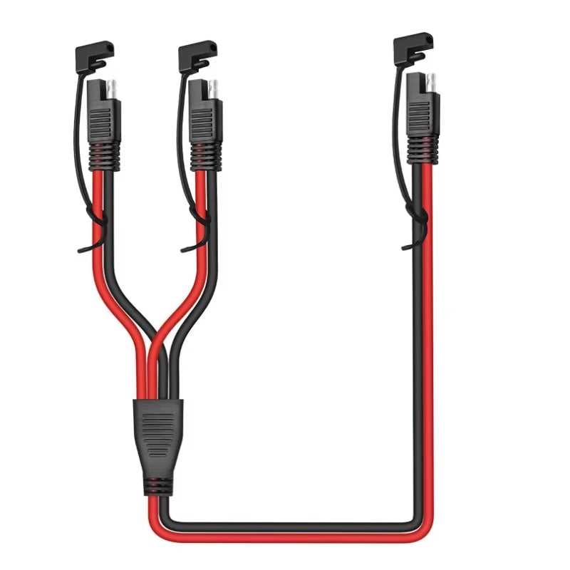 14AWG SAE to SAE Extension Cable SAE Power Connector for Car RV Motorcycle Solar Panel SAE Plug Battery Charging Cable