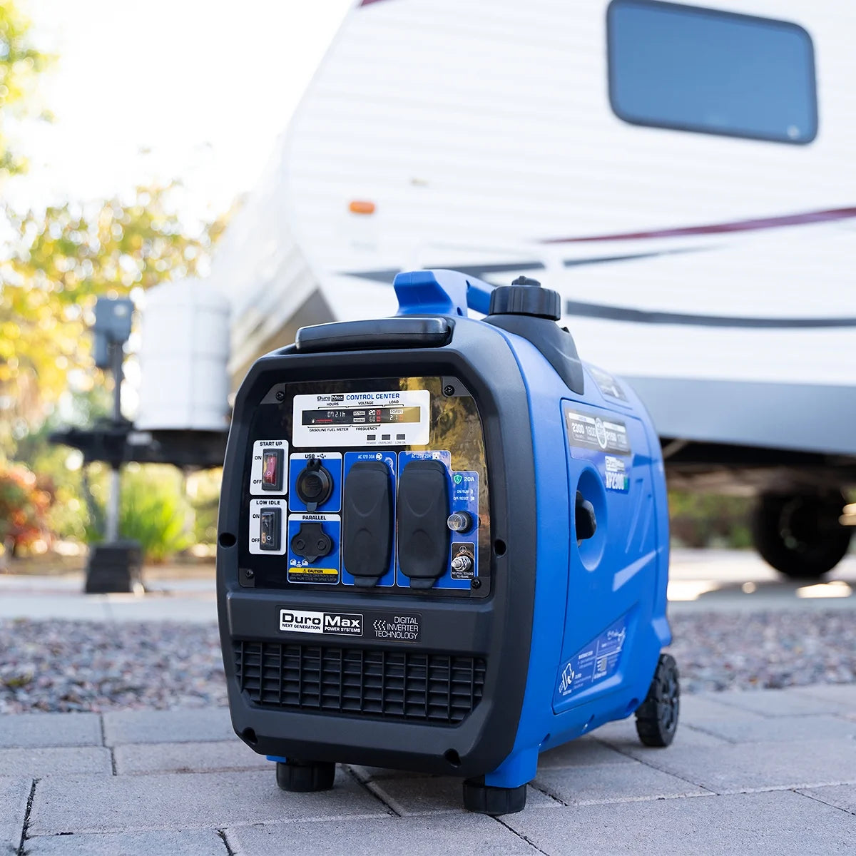 Xp2300Ih 2,300 Watt Portable Dual Fuel Inverter Generator - Quiet, Low THD