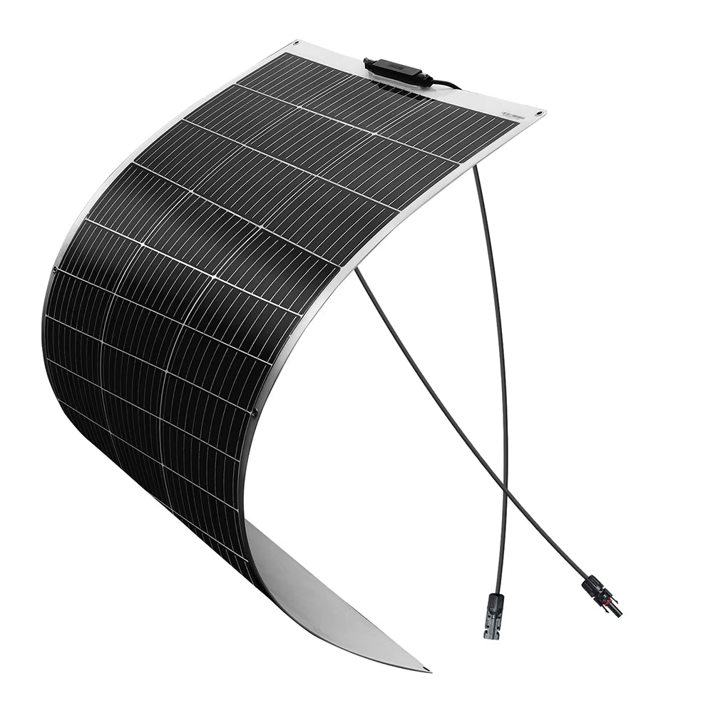 120W Photovoltaic Solar Panel Monocrystalline Cell 120W Lightweight Flexible Solar Panels Module 18V for 12V Charger