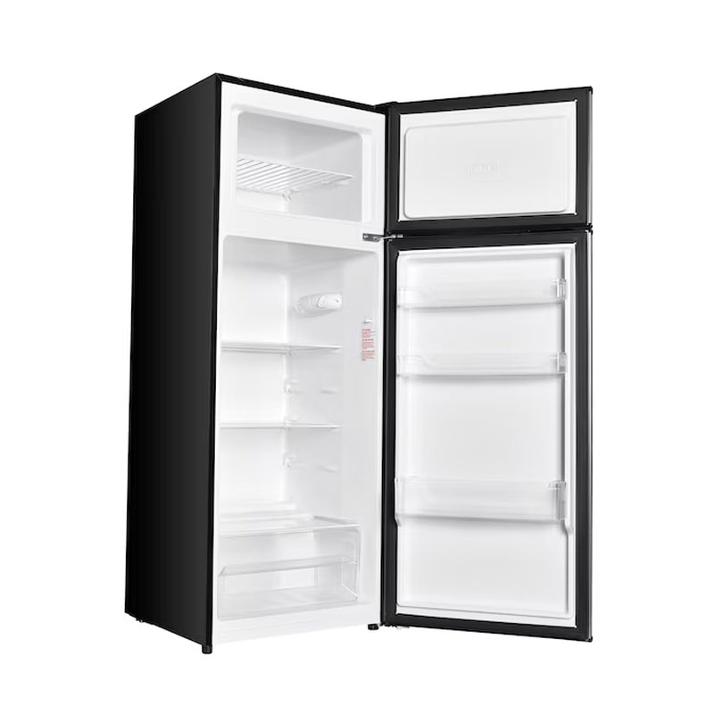 7.4-Cu Ft Counter-Depth 21.5-In Wide Top-Freezer Refrigerator ( Stainless Look ) ENERGY STAR Certified