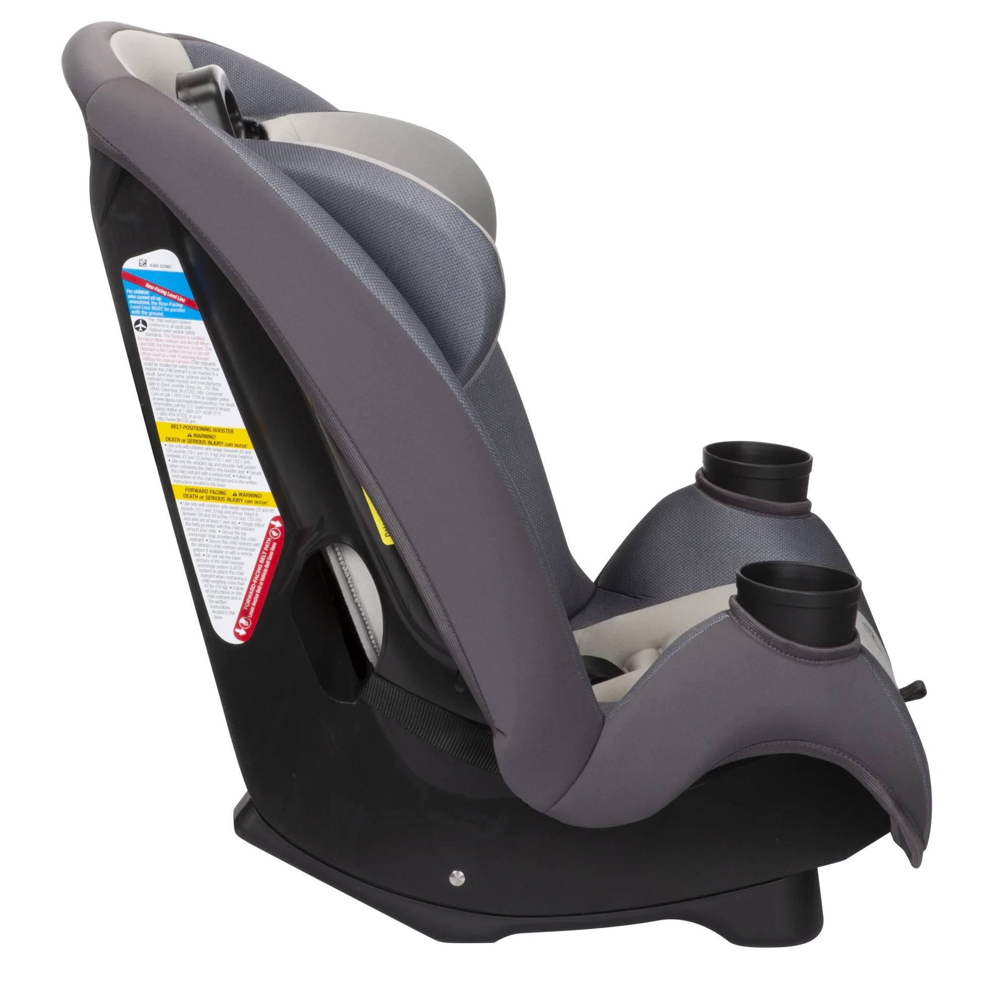 Entrada Infant and Toddler Convertible Car Seat, Shady Day, Grey