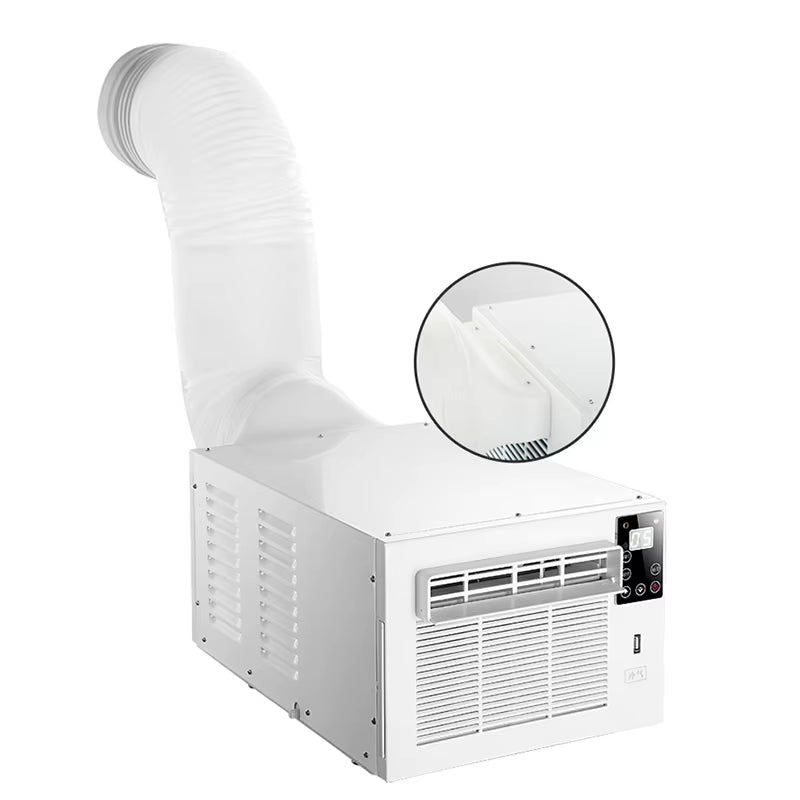 1100W Household Desktop Air Conditioner Mobile Air Conditioner Mosquito Net Mini Air Conditioner Fan Refrigeration